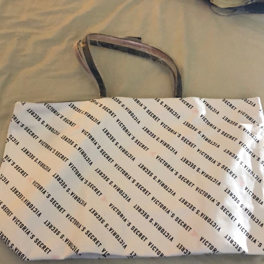 Victoria’s Secret white bag
